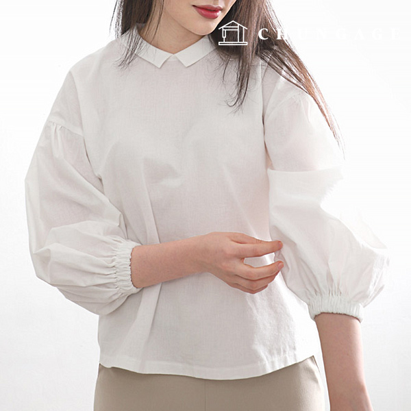 Clothes Pattern Women's Blouse Color Blouse Simple Blouse P1615