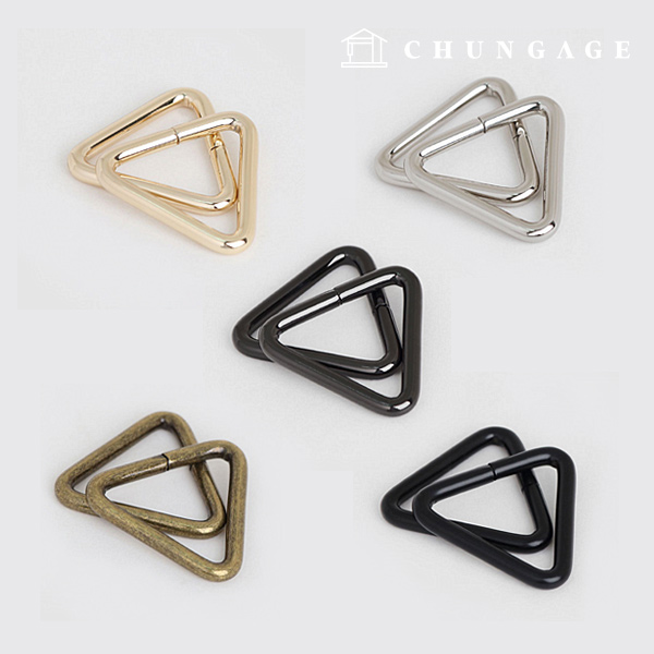 Triangular ring bag accessories bag strap connector Basic 25mm 5 types 56049