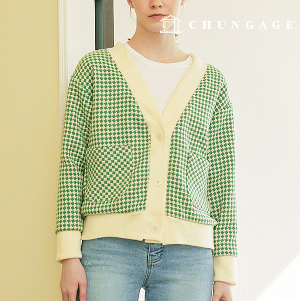 Clothing pattern simple Women Cardigan P1680