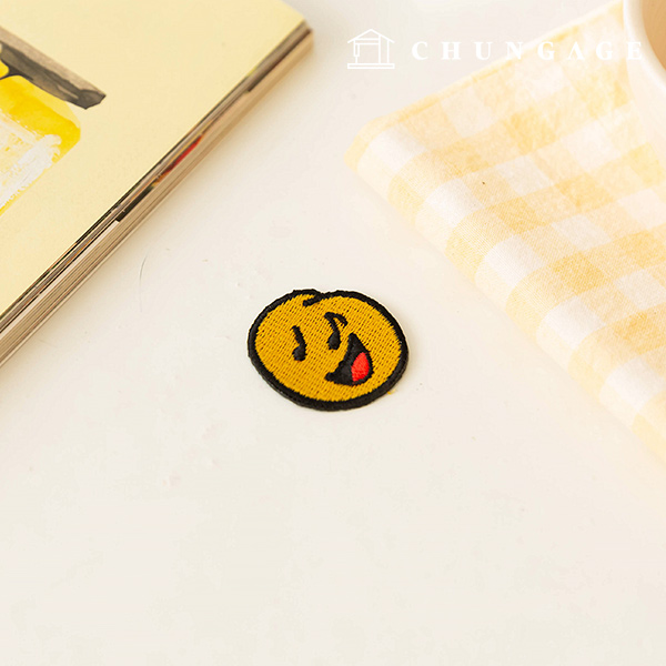 Adhesive wappen Musical note Smile wapen Music wapen 176