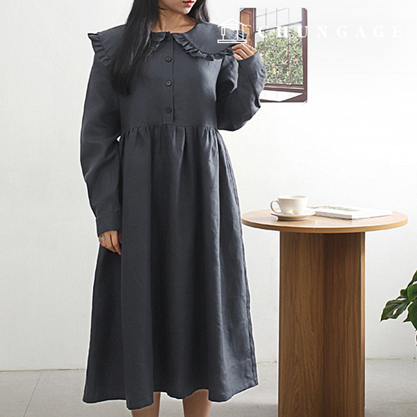 Clothes Pattern Cute Women's Dress Pattern Autumn Skirt Pattern Lovely Dress Pattern P1593