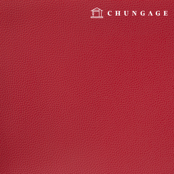 Artificial leather fabric, embossed leather material, eco-friendly synthetic leather, waterproof fabric, off-leather, Deep red, Hanma
