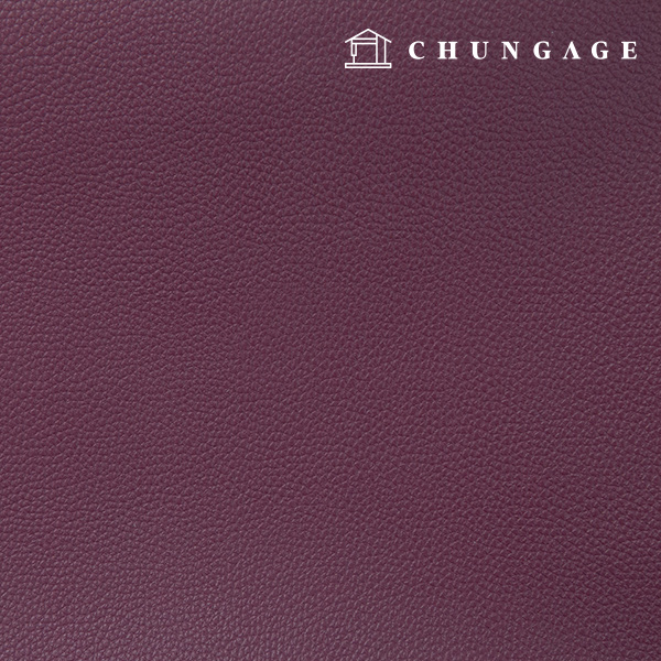 Artificial leather fabric, embossed leather material, eco-friendly synthetic leather, waterproof cloth, off-leather, Purple Hanma