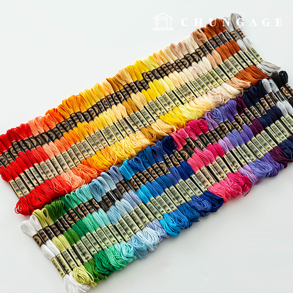 French Embroidery Thread Cross Stitch 100 Color Set