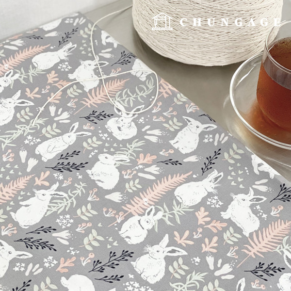 Oxford fabric cotton20 count rabbit