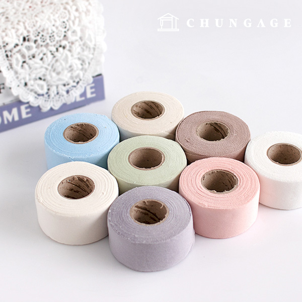 Bias Tape Organic Double Sided Daimaru Pastel Day 8 Types