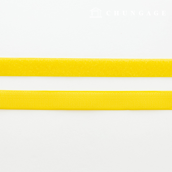 Velcro Slip 25mm Sewing Velcro Tape 1yard Double Sided Set Yellow