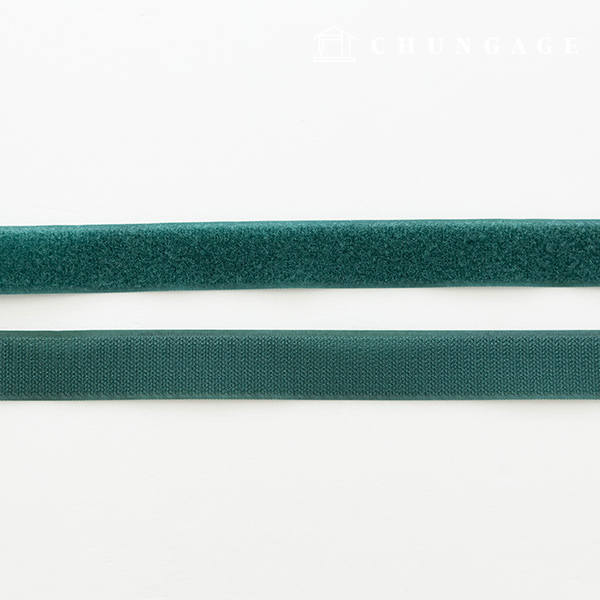 Velcro Slip 25mm Sewing Velcro Tape 1yard Double Sided Set Dark Green