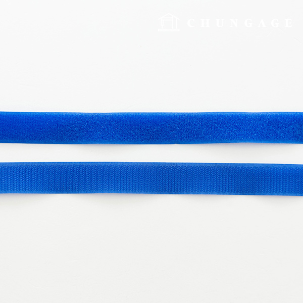 Velcro Sticker 25mm Sewing Velcro Tape 1yard Double Sided Set Cobalt Blue