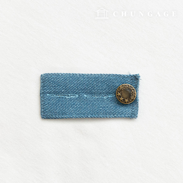 Magic Button Pants Waist Stretching Short Jeans Repair Snap Jeans Tab C-02