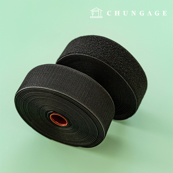 Velcro Tape for Velcro Velcro Sewing Black 50mm 10yard Roll