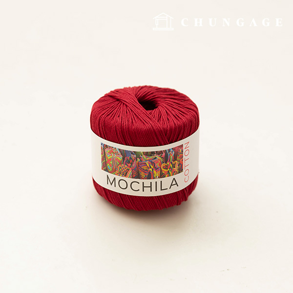 Mochila Yarn Cotton Cotton Yarn Crochet Yarn Yarn Scarlett 009