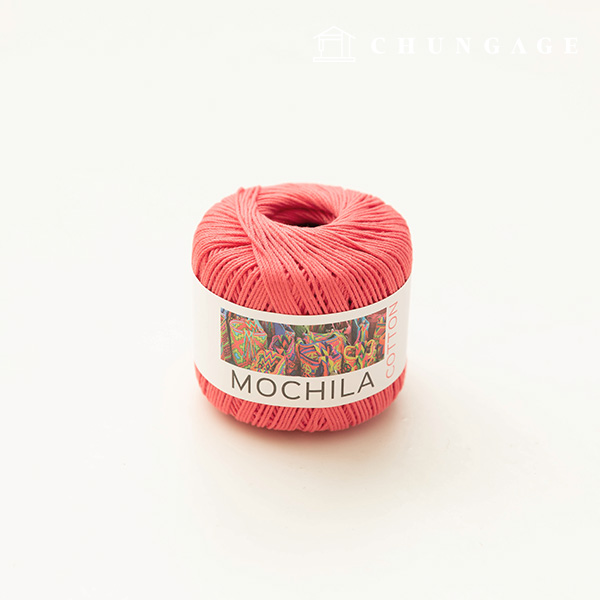 Mochila Yarn Cotton Cotton Yarn Crochet Yarn Yarn Pink Rose 010