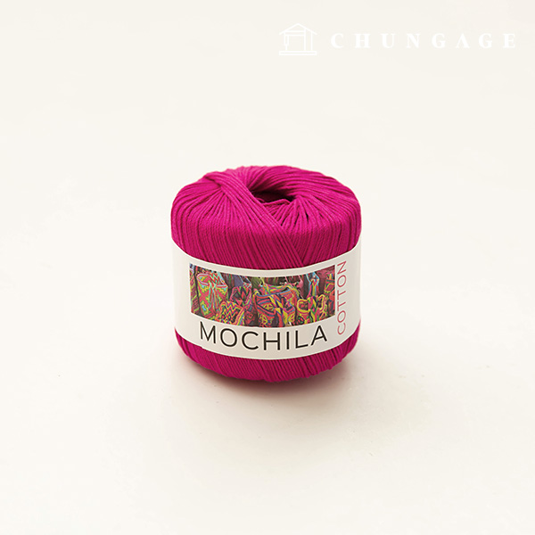 Mochila Yarn Cotton Cotton Yarn Crochet Yarn Yarn Magenta 013