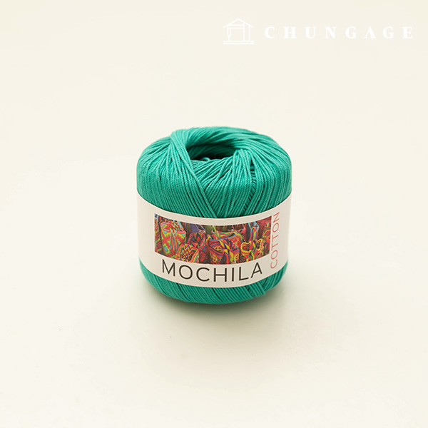 mochila yarn cotton cotton yarn crochet yarn yarn emerald 024