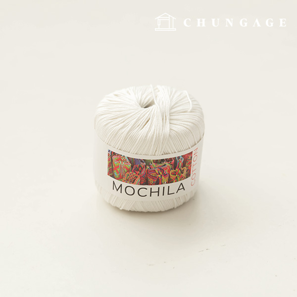 Mochila Yarn Cotton Cotton Yarn Crochet Yarn Yarn Ivory 030
