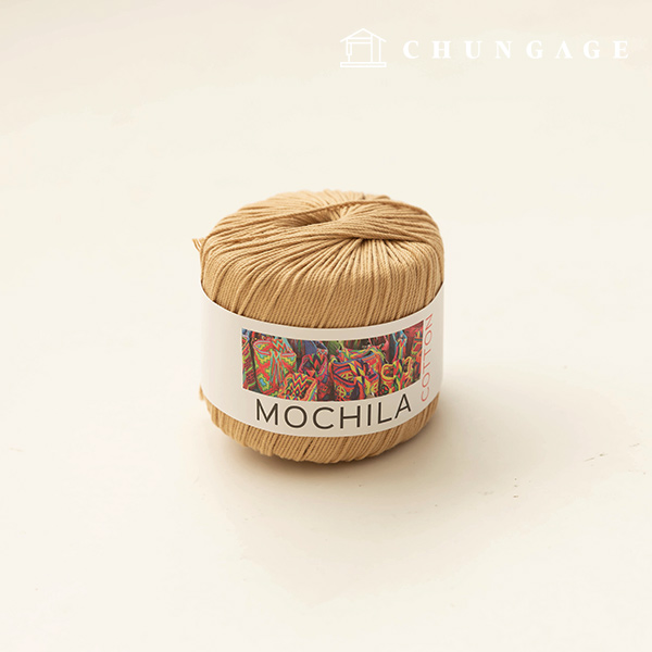 Mochila Yarn Cotton Cotton Yarn Crochet Yarn Yarn Caramel 033