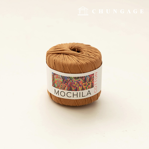 Mochila Yarn Cotton Cotton Yarn Crochet Yarn Yarn Cinnamon 034