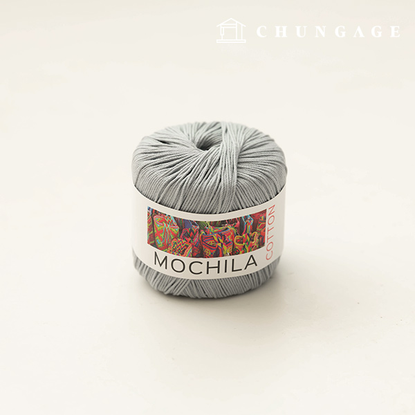 Mochila Yarn Cotton Cotton Yarn Crochet Yarn Yarn Gray 037