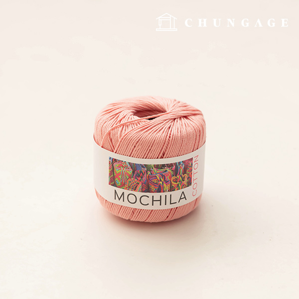 Mochila Yarn Cotton Cotton Yarn Crochet Yarn Yarn Peach 044