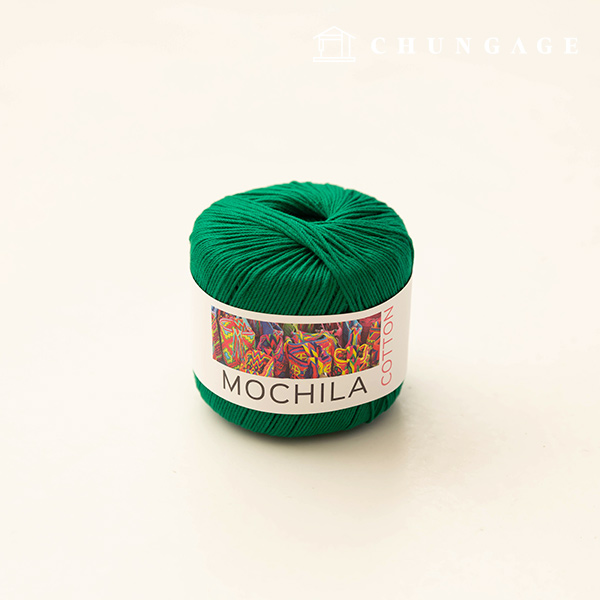 Mochila Yarn Cotton Cotton Yarn Crochet Yarn Yarn Green 045