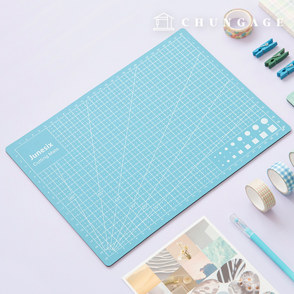 Color cutting mat A4 cutting desk mat cutting board Pad Blue