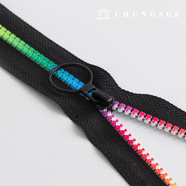 Rainbow Zipper No. 5 60cm Black 60006