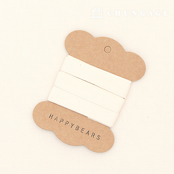 Cotton Tape Bias for Labels Natural 13mm 56906