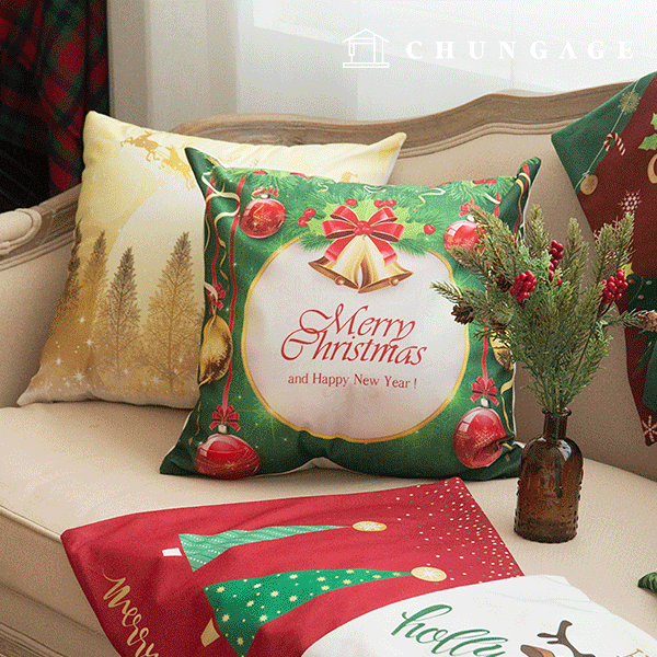 6 types of Christmas cushion covers for year-end parties