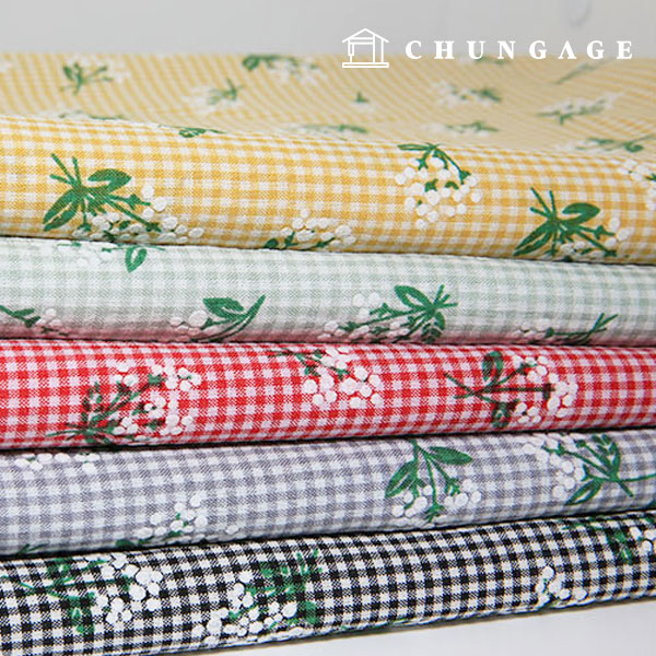 Check Fabric Cotton Blend Poly Wide Width Check Screen 5 Types