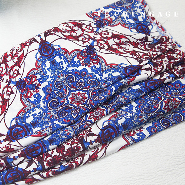 Artificial Silk Fabric Rayon Wide Width Ethnic