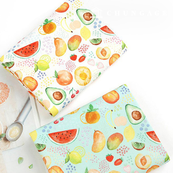 Eco-friendly antibacterial anti-inflammatory fabric E-DTP cotton20 count Juicy Fruit 2 types