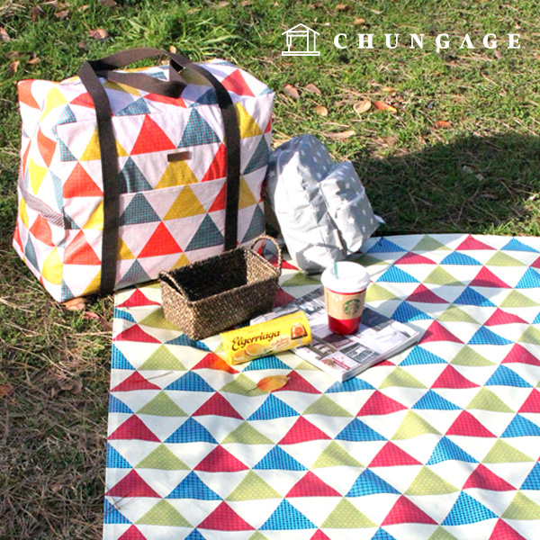 Waterproof Cloth Oxford Fabric Laminate TPU Modern Color Triangle 2 Types