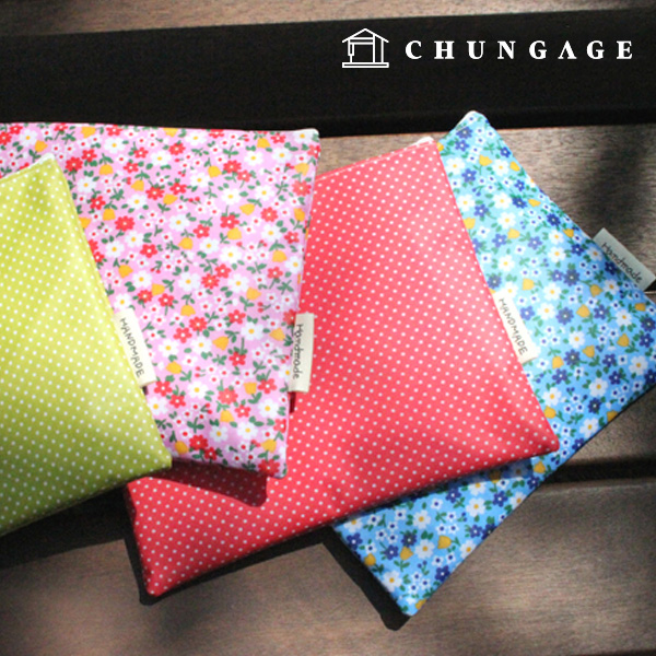 Waterproof Cloth Cotton Blend Fabric Laminate TPU Petit Flower 2 Types