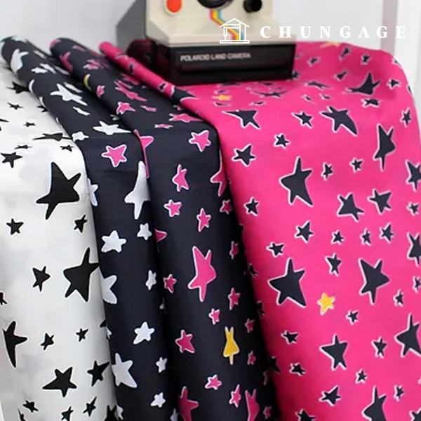 Waterproof Cloth PU Waterproof Fabric 150D Duspo Wide Width Ugly Stars 4 Types