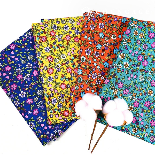 Waterproof Cloth PU Waterproof Fabric 150D Duspo Wide Width 4 types in the flower field