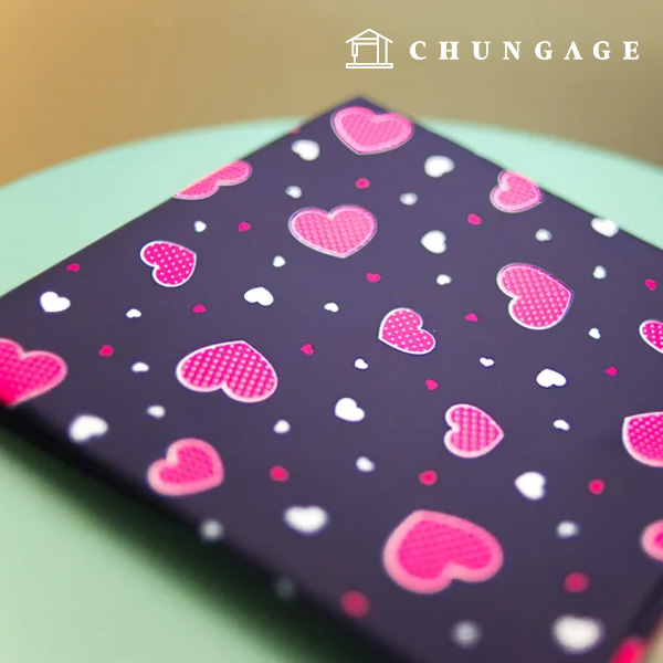 Waterproof Cloth Taffeta Pigment Waterproof Fabric 210T Wide Width heart 625