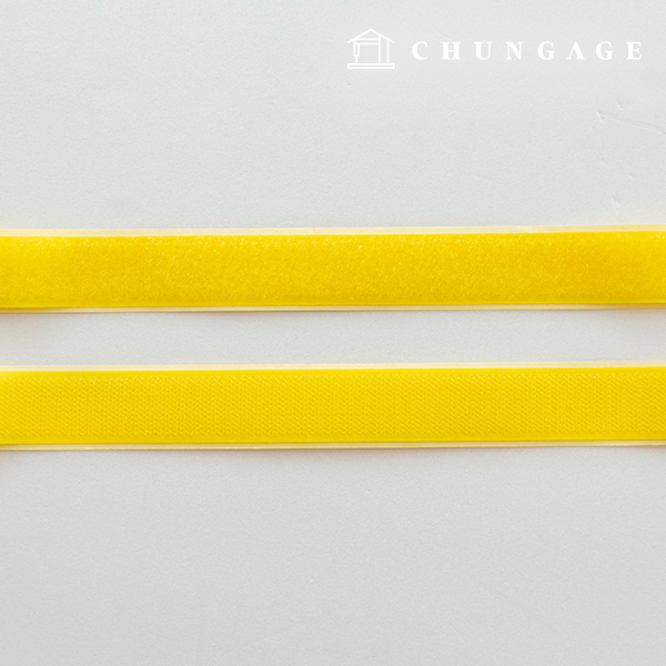 Velcro Slip 25mm Adhesive Velcro Tape 1yard Double Sided Set Yellow