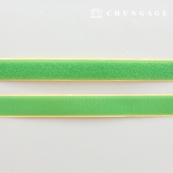 Velcro Slip 25mm Adhesive Velcro Tape 1yard Double Sided Set Yellow green