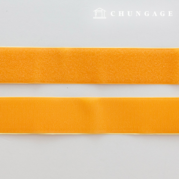 Velcro Sticker 50mm Adhesive Velcro Tape 1yard Double Sided Set Orange