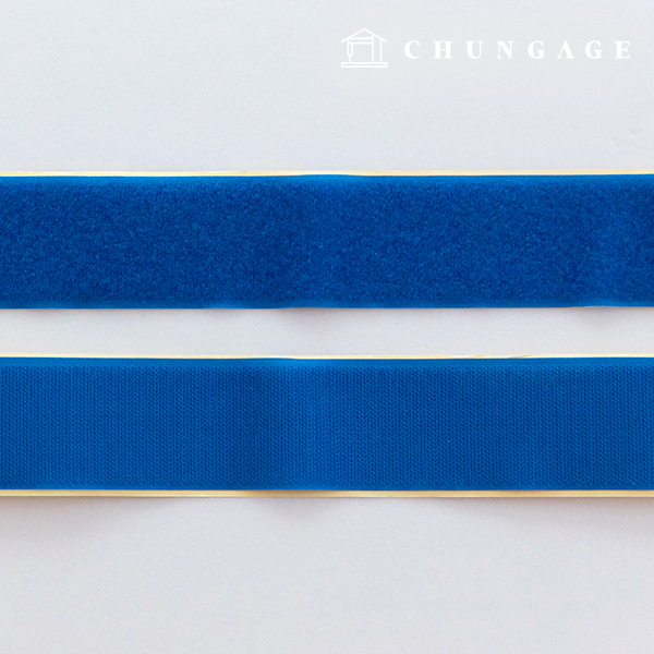 Velcro Sticker 50mm Adhesive Velcro Tape 1yard Double Sided Set Cobalt Blue
