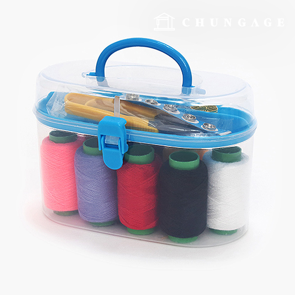 Sewing Set Portable Thread Needle Sewing Thread Basic Color Random 85815