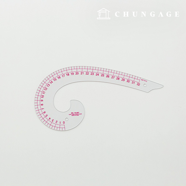 Curved Ruler Grading 69Form Armhole Curved Ruler 32cm