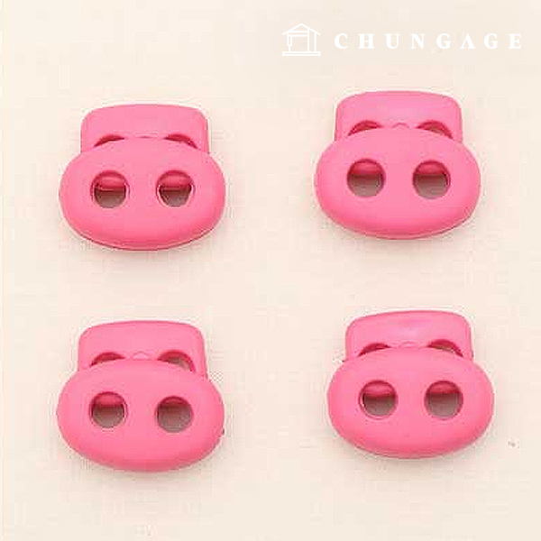 Mask strap adjustable pig nose stopper Hot pink 48276