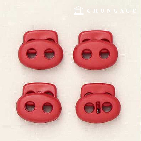 Mask Strap Adjustable Pig Nose Stopper Red 48276