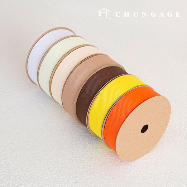 Ribbon packaging ribbon tape String ribbon craft 25mm brown yellow 7 types