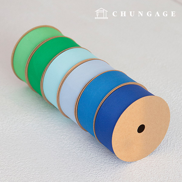 Ribbon packaging ribbon tape String ribbon craft 40mm green blue 6 types