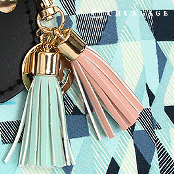 Leather Tassel Decoration Luxury Pink 85858