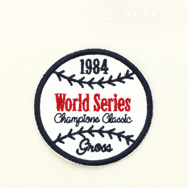 Plush Wappen 1984 Baseball 71523