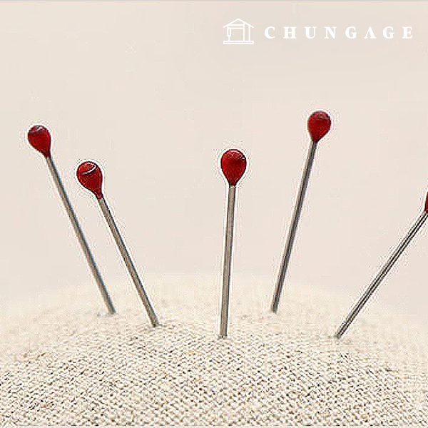 Hour pin mini ball bead pin ball Red 58372